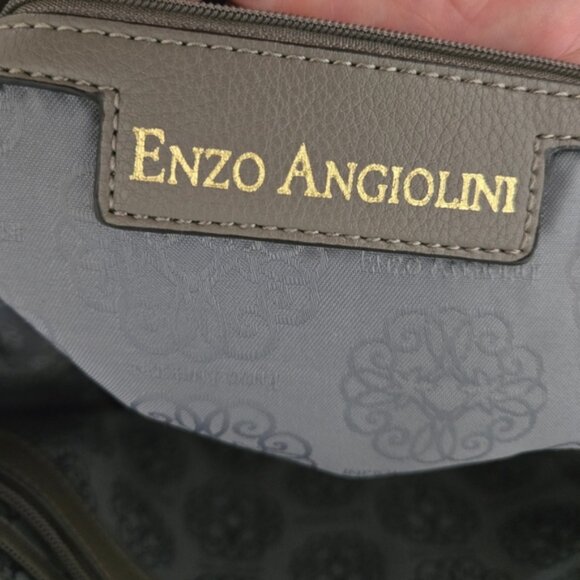 Enzo Angiolini Sparkle Tote Purse Mobwife Art To Wear Abstract Loud Luxury - Picture 9 of 13